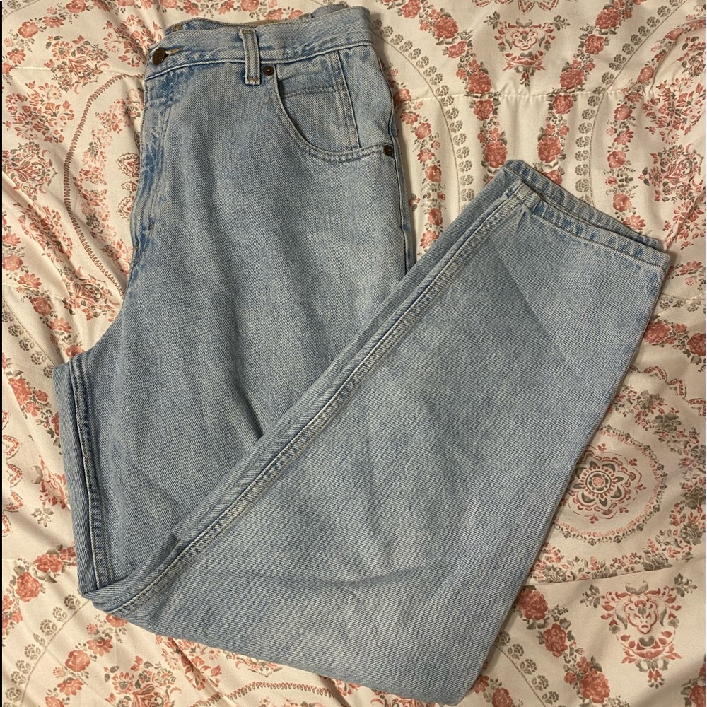 vintage high waisted mom jeans